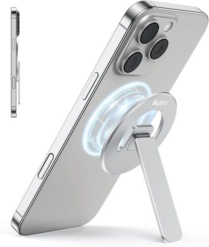 حامل الهاتف المغناطيسي لـ Mag-Safe ، 3 في 1 حامل قبضة الهاتف مع Kickstand ، رقيقة ، زاوية قابلة للتعديل و Pocket Portable-Blue in Kuwait