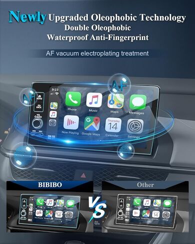 Bibibo لـ 2024 2025 2026 Acura MDX Screen Protector 2022-2025 2026 Acura MDX (MDX/MDX Type S/Technology/A-Spec/Advance) 12.3 "الزجاج المقسى [مضاد للتهج in Saudi Arabia