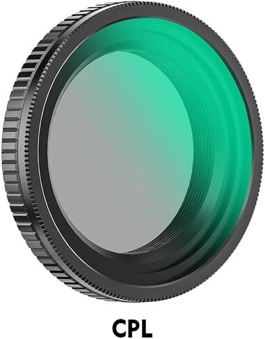 زجاج بصري عالي الدقة UV+CPL+ND8/16/32/64+1/4 مرشح عدسة ضباب أسود لكاميرا DJI Osmo Nano مستقطبة تقلل من ملحقات المرشحات المقاومة للماء والمضادة للخدش باللون الأزرق (الأشعة فوق البنفسجية) in Kuwait