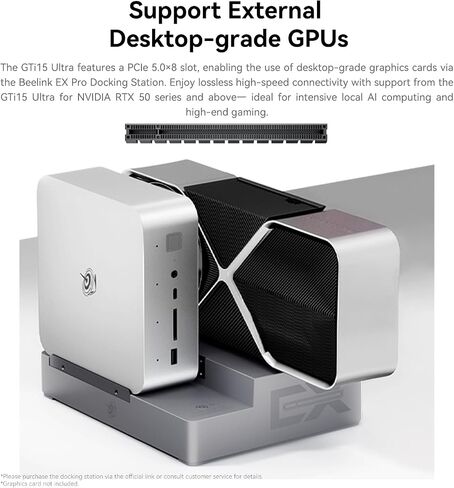 Beelink EQI13 Pro Mini PC ، Intel Core I7 13620H (حتى 4.9 جيجا هرتز) 10C/16T ، Mini Computer 32GB DDR4 3200MHz 500GB PCIE4 in Kuwait