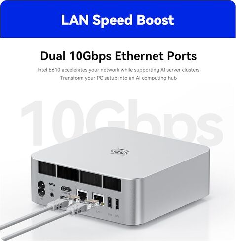 Beelink EQI13 Pro Mini PC ، Intel Core I7 13620H (حتى 4.9 جيجا هرتز) 10C/16T ، Mini Computer 32GB DDR4 3200MHz 500GB PCIE4 in Kuwait