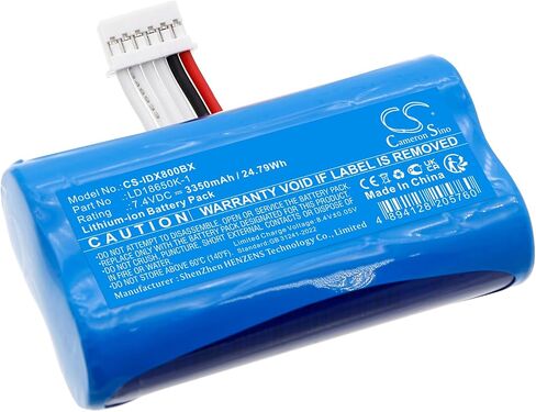 Cameron Sino 3350mAh / 24.79Wh Replacement Battery for ingenico AXIUM DX4000, AXIUM DX8000, AXIUM DX8000-2-2Q95E, AXIUM DX8002, Landi A8s, LD18650K-1, LD18650M, LD18650N in Saudi Arabia