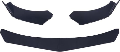 Front Lip Body Kits Glossy Black Compatible with 2016-2020 Honda Civic Front Bumper Lower Lip Splitter Spoiler (3 pcs) in Kuwait