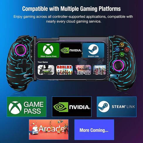 Axybcool Wireless Phone Controller ، وحدة التحكم في لعبة الهاتف المحمول تدعم Xbox Game Pass Xbox ONE in Kuwait