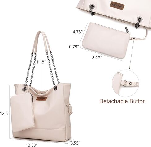 Montana West Wrangler Tote Bag for Women 2PCS Purses and Handbags Drawstring Shoulder Bag with Chain Straps in Saudi Arabia