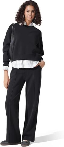 G4Free ShiftReady Women's Yoga Dress Pants with Pockets Wide Leg Work Pants High Waist Dressy Casual Trousers in Kuwait