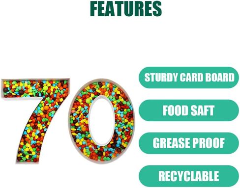 علبة طعام قابلة للتعبئة برقم 12 بوصة من الورق المقوى للتشاركوتيري وترتيب الكب كيك والذكرى السنوية لعيد الميلاد (أبيض، 40) in Kuwait