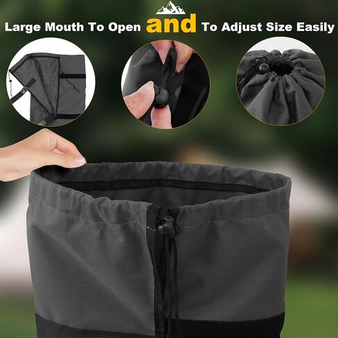 600D Oxfored Fabric Camping Chair Bag Replacement Durable Water Resistant Carrying Strap with Handle and Large Open Mouth (1 Pack, Purple, XL) in Saudi Arabia