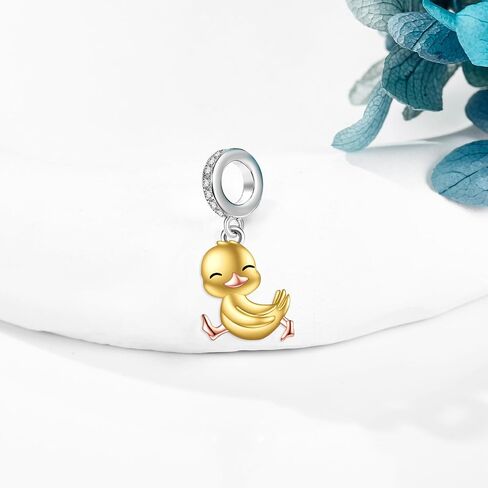 URONE Crab Charms الخرز لأساور فضة المحيط شاطئ Charms الخرز مجوهرات هدايا للنساء سوار وقلادة in Saudi Arabia