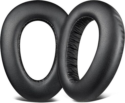 بديل لسماعات الأذن Soulwit لـ Sennheiser PXC480 ، PXC550 ، PXC 550 -II ، MB660 UC ، MB 660 MC ، وسائد أذن لـ EPOs تكييف 660 ، مع جلد البروتين الناعم ، رغوة عزل الضوضاء - الأسود in Saudi Arabia