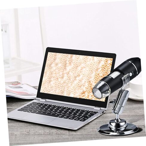 قطعة واحدة من مجهر USB عالي الطاقة، مجهر إلكتروني للأجهزة اللوحية والهواتف الذكية لاختبار المجوهرات والاستكشاف العلمي، تصميم متين على المدى الطويل in Kuwait