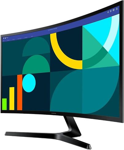 Samsung 34" ViewFinity S5 Series Ultrawide Monitor, QHD(3440 x 1440), 100Hz, 5ms, AMD FreeSync, HDR10 (DisplayPort, HDMI), Borderless Design, Black, with HDMI Cable in Saudi Arabia