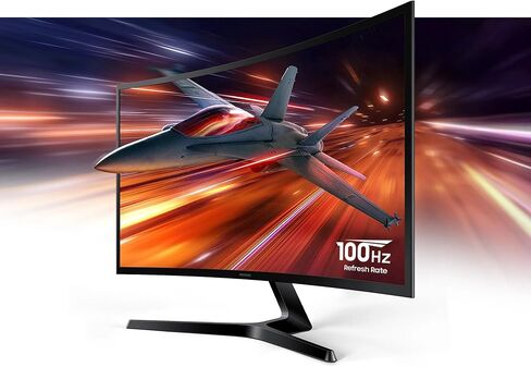 Samsung 34" ViewFinity S5 Series Ultrawide Monitor, QHD(3440 x 1440), 100Hz, 5ms, AMD FreeSync, HDR10 (DisplayPort, HDMI), Borderless Design, Black, with HDMI Cable in Saudi Arabia