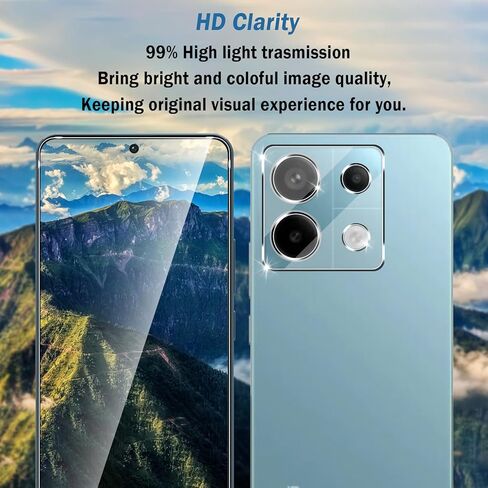 2 Pack 3D Compatible with Motorola Edge 2024/2023 Screen Protector,3D Full Coverage 9H Tempered Glass Film,HD Clear Scratch Resistant,Bubble-Free for Moto Edge 2024 Screen Protector in Kuwait