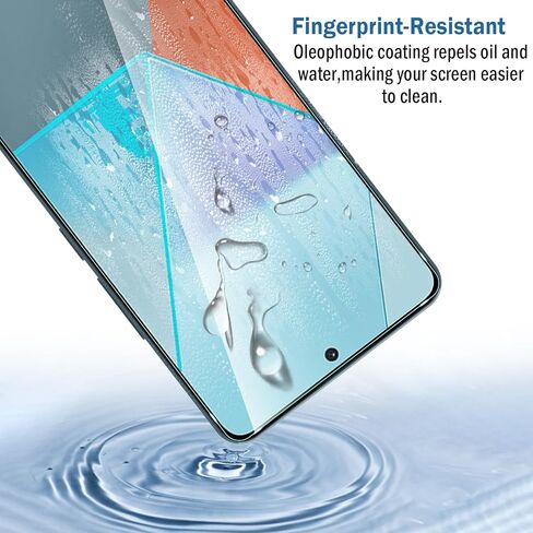 2 Pack 3D Compatible with Motorola Edge 2024/2023 Screen Protector,3D Full Coverage 9H Tempered Glass Film,HD Clear Scratch Resistant,Bubble-Free for Moto Edge 2024 Screen Protector in Kuwait