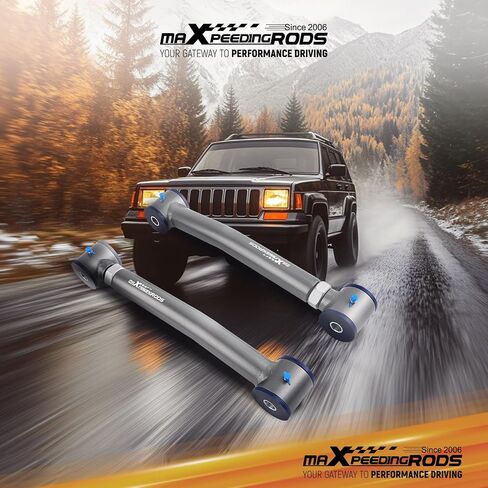 maXpeedingrods Adjustable for 0-4" Lift Front Lower Control Arms for Jeep Wrangler TJ 1997-2006, Cherokee XJ 1984-2001, Grand Cherokee ZJ 1993-1998 in Saudi Arabia