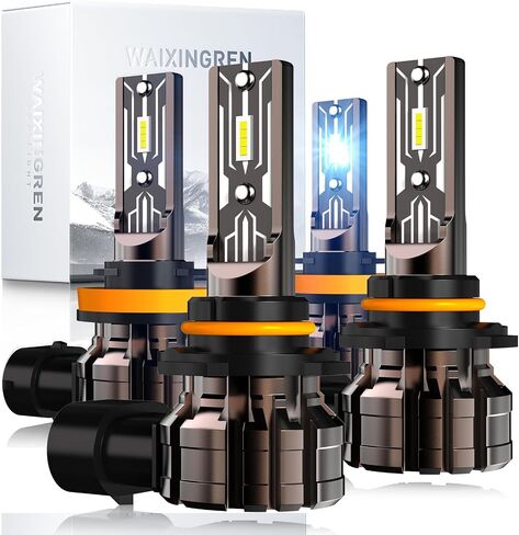 Bulb 6500K White, Fog Lights Canbus, Fanless Mini Size Plug and Play (H4) in Saudi Arabia