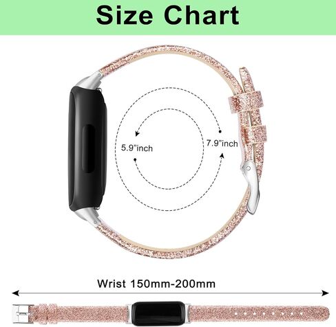 فرقة Vancle Leather Band for Fitbit Inspire 3 Bands Women Men ، حزام ناعم من الجلد الأصلي لـ Fitbit Inspire 2/Inspire HR/Inspire in Saudi Arabia