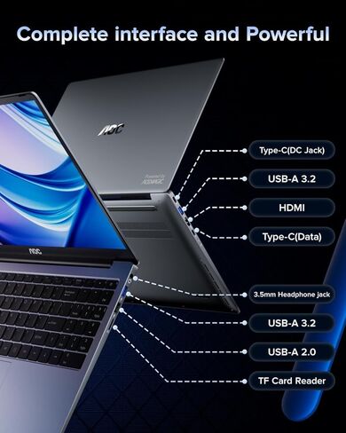 2025 جهاز كمبيوتر محمول AMD ، جهاز كمبيوتر محمول 16 بوصة مع معالج AMD Ryzen 7 7735HS (8C/16T ، حتى 4.75 جيجا هرتز) ، DDR5 DDR5 512GB NVME SSD LAP in Kuwait