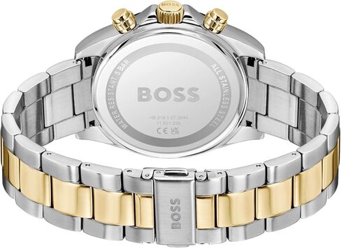 ساعة BOSS Hero 2.0 للرجال، سوار من الفولاذ المقاوم للصدأ 5B ساعة حديثة وأنيقة - هدية له 44 ملم in Saudi Arabia