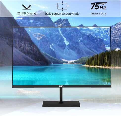 TechMagnet All in one Desktop Computer, Cheetah 4, Intel Core i3 4th Gen 2.9Ghz, 8GB DDR3, 240GB SSD, New 24 inch Curved Display, MTG Wireless Ergonomic Keyboard Mouse, WiFi, Windows 11 (Renewed) in Saudi Arabia
