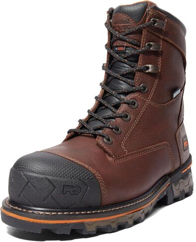 حذاء Timberland PRO رجالي مضاد للماء مقاس 8" Boondock Comp-Toe in Saudi Arabia
