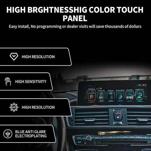 8.8 "شاشة عرض شاشة LCD لـ BMW L7 CID High 3 Series F30 F32 F33 F34 F34 F36 عرض المعلومات المركزية شاشة RADICE SYSTEM SYSTEM LQ088K9R01 9292248 (بدون لوحة زجاجية) in Kuwait