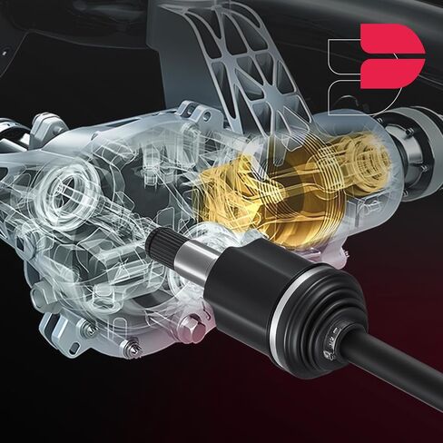 BDFHYK NCV11164 CV Axle Shaft Assembly Front Left Compatible with Compatible with Ford Escape 2013-2019 in Saudi Arabia