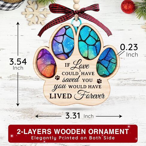 Cardinal Christmas Ornaments - Memorial Christmas Ornament for The Tree, Remembrance Gift, Sympathy Gift, Remembrance Gifts for Loss, Sympathy Gifts for Loss of Loved One, Unique Ornament Presents in Kuwait