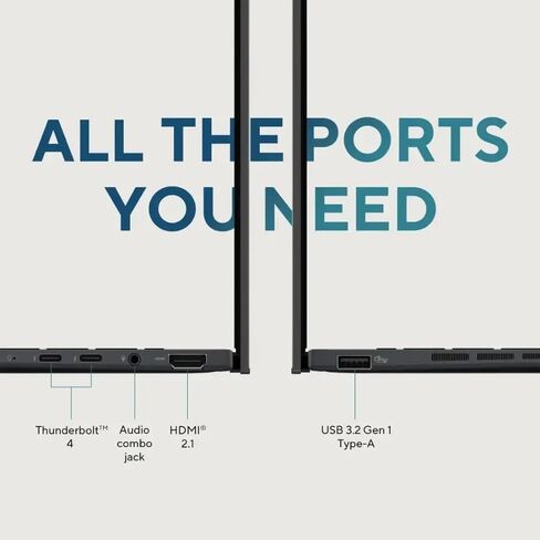 Asus Vivobook 16 Labstop ، 16 "Wuxga 60Hz Display ، Intel Core I7-13620H ، Intel UHD Graphics ، 16GB RAM ، 512GB SSD ، Windows 11 ، Cool Silver ، F1605VA-BS74 in Saudi Arabia