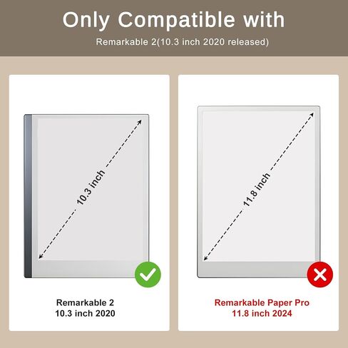 Cobak Premium PU Leather Case لـ 10.3 "ملحوظة رائعة (2020) - تصميم المجلد ، قذيفة صلبة ضئيلة مع حامل القلم ، جلد أسود in Kuwait