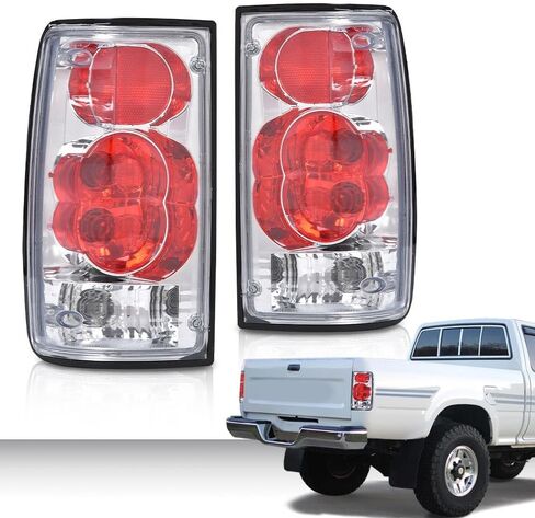 مصابيح فرامل G-PLUS الخلفية مع مجموعة أسلاك لمبات يسار يمين تناسب Toyota Tundra 2007-2013 (كابينة عادية ببابين، كابينة إضافية بأربعة أبواب، كابينة طاقم بأربعة أبواب) TO2800183 TO2801183 Luces TraserasAssembly in Saudi Arabia