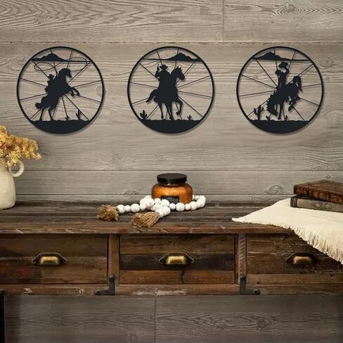 QZGXDECO Metal Cow Skull Western Wall Decor,Black Metal Wall Art Bathroom Decorations Southwestern Decor Desert Wall Sculptures for Living Room Bedroom Indoor Outdoor in Kuwait