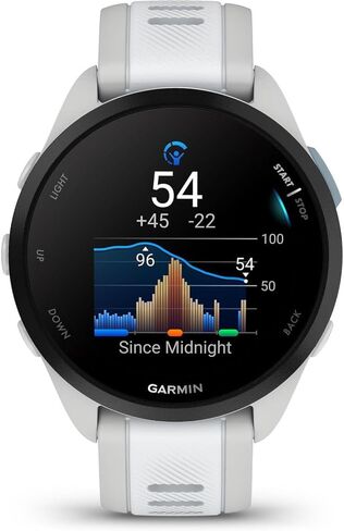 Garmin 010-02863-30 Forerunner 165 Music Smart Sport Watch ، Black + Slate Gray | نموذج شريك الولايات المتحدة الرسمي | حزمة مع Deco Essentials 2 حزمة الشاشة in Saudi Arabia