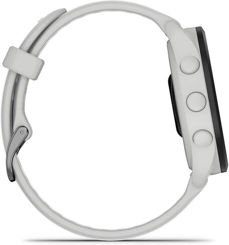 Garmin 010-02863-30 Forerunner 165 Music Smart Sport Watch ، Black + Slate Gray | نموذج شريك الولايات المتحدة الرسمي | حزمة مع Deco Essentials 2 حزمة الشاشة in Saudi Arabia