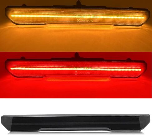 Jinfili Side Marker Fender Lights accessories Compatible with GM’C Sierra 2020-2024 2500 HD 3500 HD LED Strip Truck Pickup Amber Front & Amber Rear Fender Light Smoked Lens 4 Pcs in Saudi Arabia