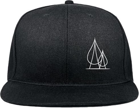 Negi Dog Flag Snapback Hats for Men Black Flat Brimmed Baseball Cap with National Flag and Dog Design Mens Hats Snapback Outdoor Barbecue Fisherman's Black Hat in Saudi Arabia