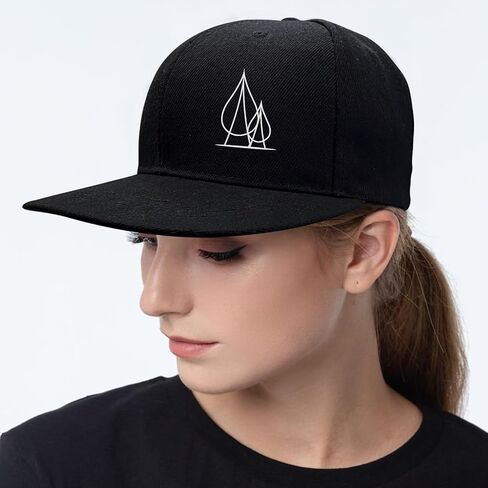 Negi Dog Flag Snapback Hats for Men Black Flat Brimmed Baseball Cap with National Flag and Dog Design Mens Hats Snapback Outdoor Barbecue Fisherman's Black Hat in Saudi Arabia