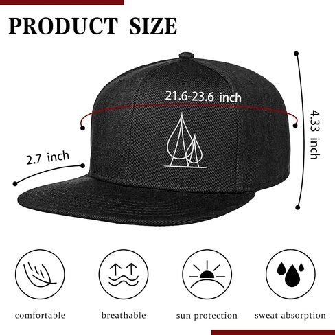 Negi Dog Flag Snapback Hats for Men Black Flat Brimmed Baseball Cap with National Flag and Dog Design Mens Hats Snapback Outdoor Barbecue Fisherman's Black Hat in Saudi Arabia