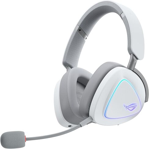 ROG Delta II Moonlight White Gaming Headphones in Saudi Arabia