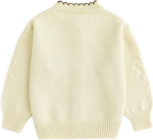 Simplee kids Baby Sweater Toddler Girls Cardigan Sweater Embroidered Strawberry Knit Sweater in Saudi Arabia