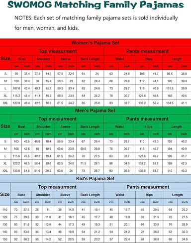 SWOMOG Christmas Pajamas for Women Men Long Sleeve Black Pull Over Top with Plaid Pajama Pants Pj Set Couples Pajama Set in Saudi Arabia