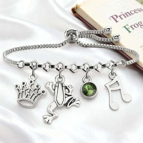 UJIMS Princess Fans Gift سوار مستوحى من الضفدع للنساء والفتيات الملهمات القصص الخيالية لها in Saudi Arabia