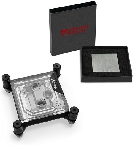 EKWB EK-Quantum Velocity 3 CPU Water Block و Grizzly Kryosheet الحرارية لـ AMD AM5 (33x33mm) ، أسيتال in Saudi Arabia