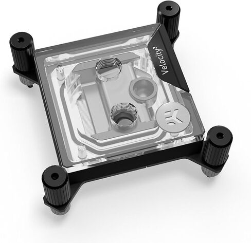 EKWB EK-Quantum Velocity 3 CPU Water Block و Grizzly Kryosheet الحرارية لـ AMD AM5 (33x33mm) ، أسيتال in Saudi Arabia