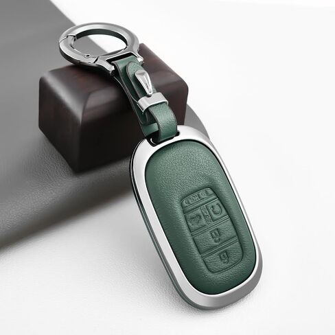 OFFCURVE Key Fob Cover for Honda, Special Car Key Case Compatible with 2022 2023 Honda Civic Accord HR-V CR-V Pilot Sport SI EX EX-L Touring 5 Buttons Smart Key Protector Car Accessories, Blue in Saudi Arabia
