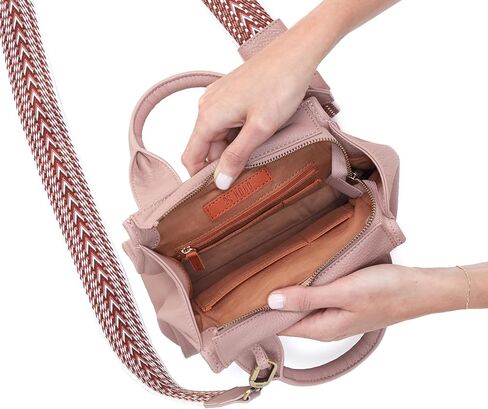 HOBO Cass Small Tote - Purse for Women - Zippered Top Closure - Single Tonal Woven Strap - Crossbody Strap Black One Size One Size in Saudi Arabia