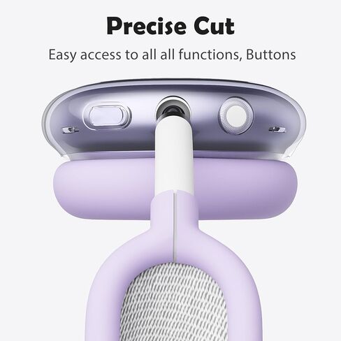 غطاء سماعة الرأس لـ Airpods Max ، وأغطيات الأذن الوردية الوردية اللطيفة ، وغطاء أذن أذن من السيليكون الوردي لـ Apple Airpods Max in Kuwait