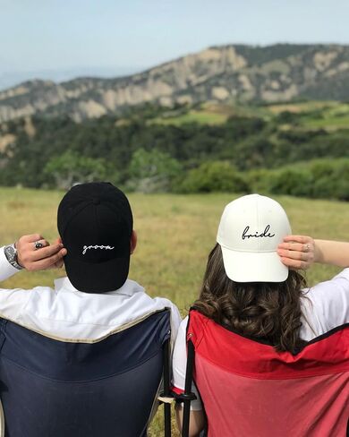 HubbyWifeyGifts Wedding Gifts for Couples, Mr & Mrs Baseball Hats, Bridal Shower Gifts, Unique Gift for Engagement in Saudi Arabia