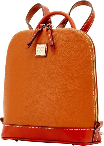 حقيبة يد Dooney & Bourke، حقيبة ظهر Pebble Grain Zip Pod - أحمر in Kuwait